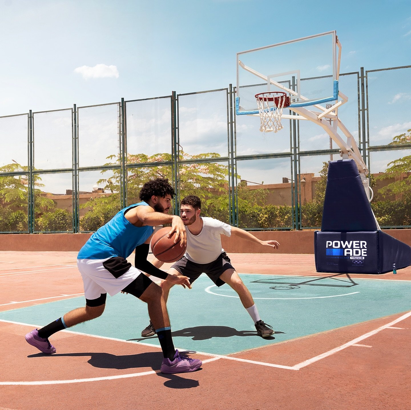Powerade campaign visual