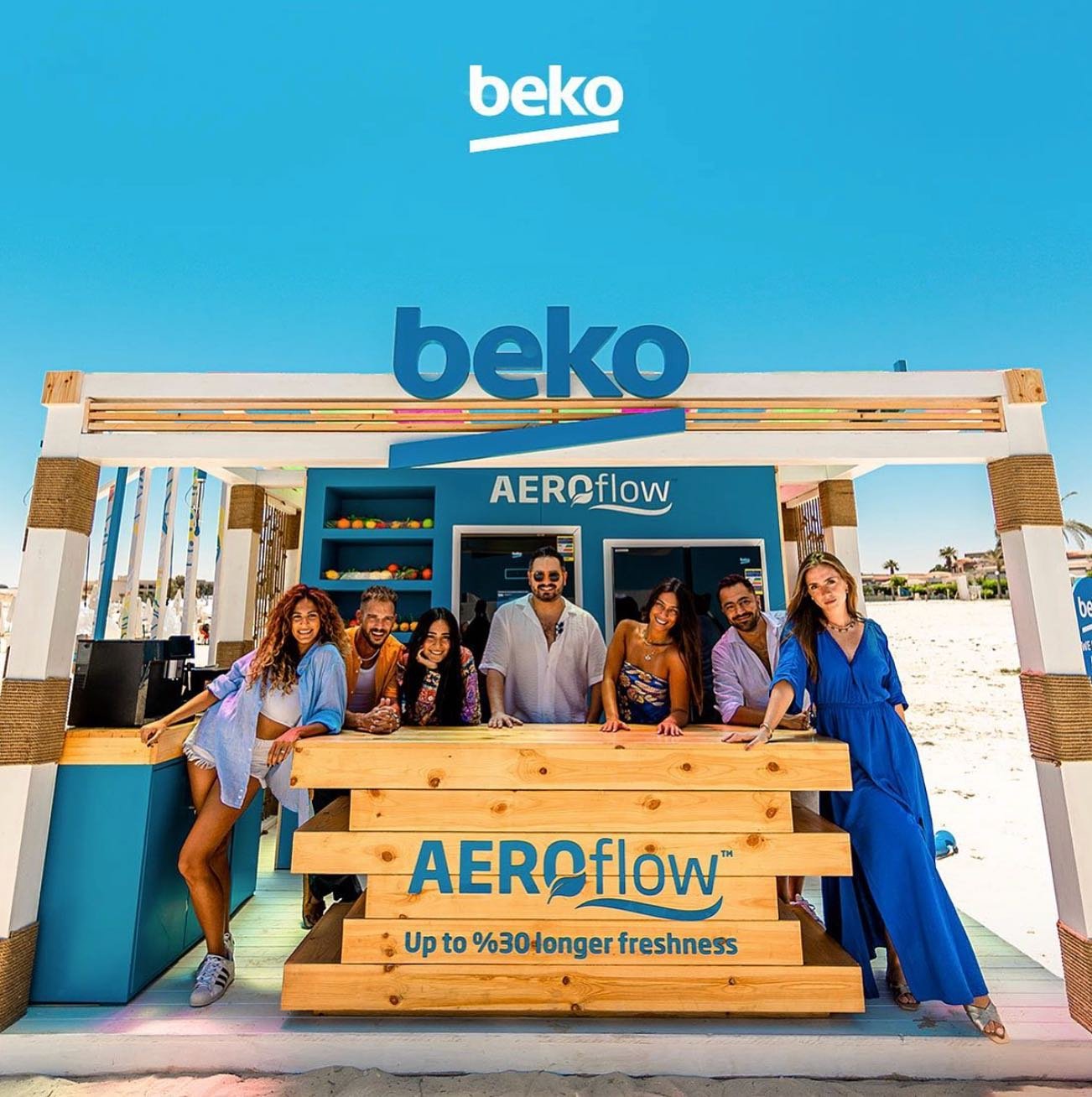 Aeroflow Summer Campaign — Beko campaign visual